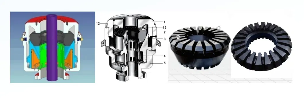 Annular Bop Tapered Type Hydril Rubber Packer for Oil Field Drilling Equipment Accessories